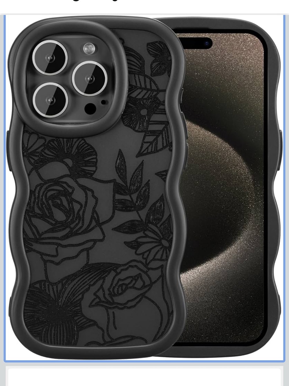 iPhone 13 Pro Max Floral Shock-Resistant Phone Case - Sleek Protective Case